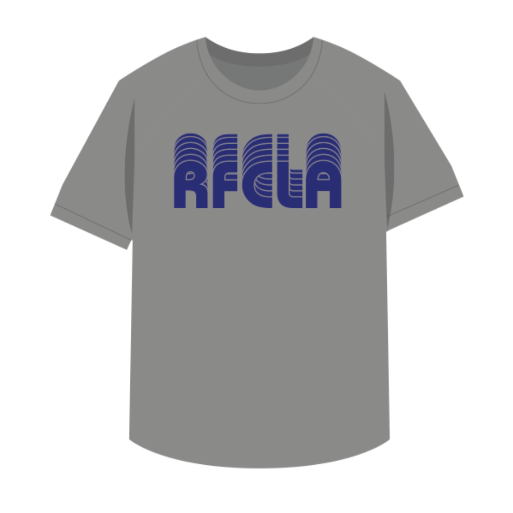 Grey RFCLA Retro Tee